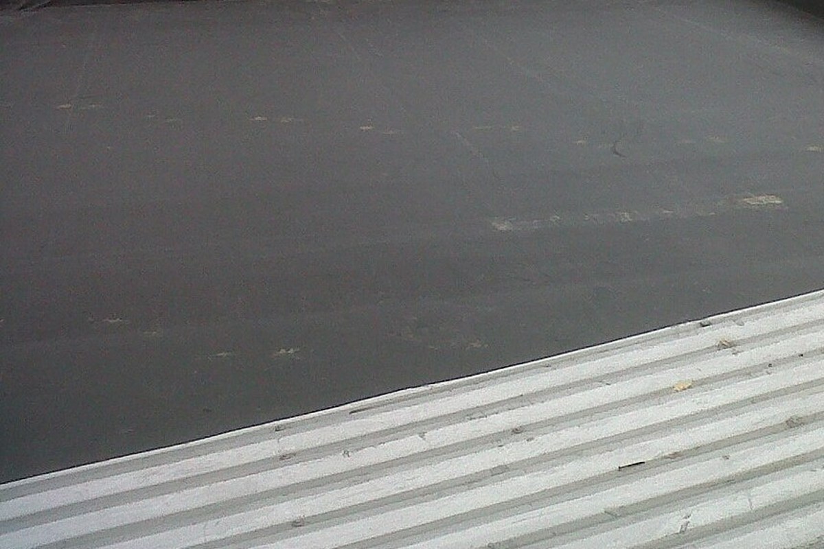 EPDM Rubber Roofing work example 1