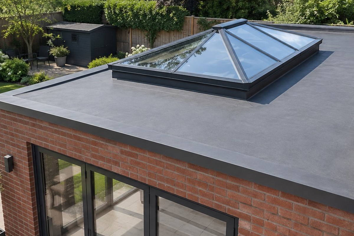 Flat Roofing work example 2
