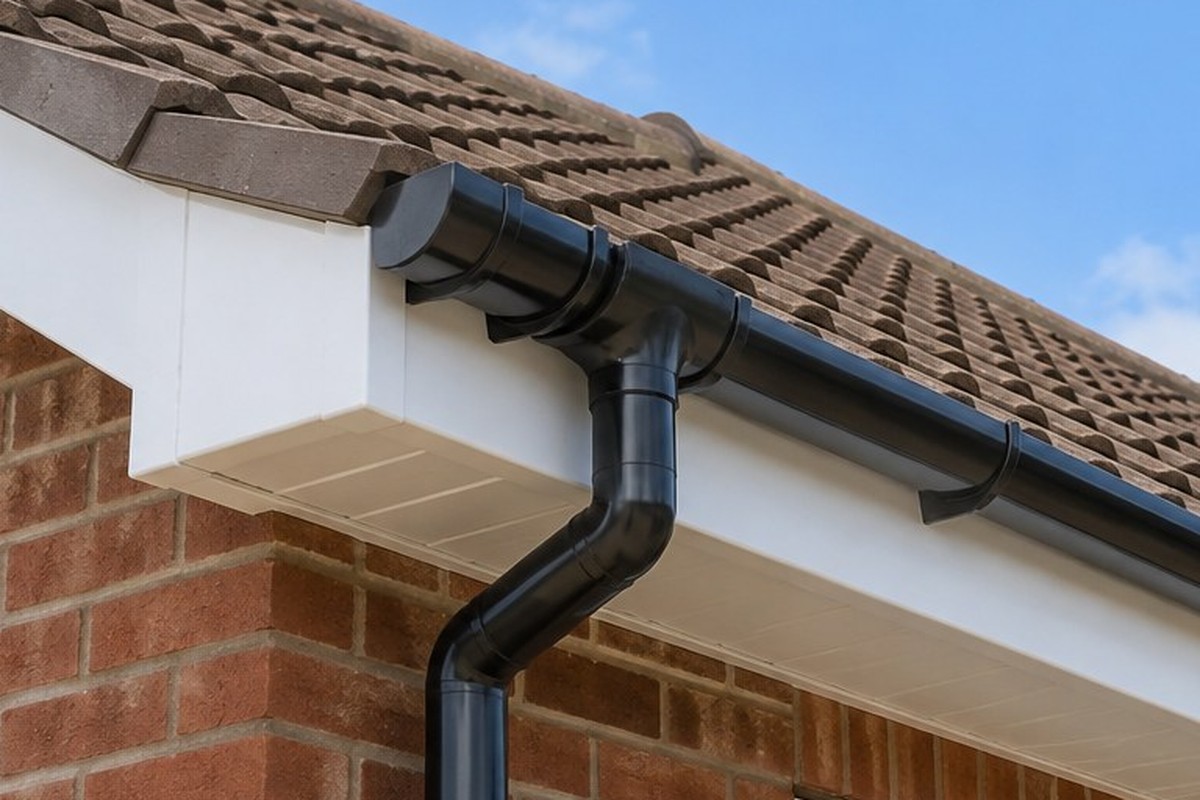 Guttering & Fascias work example 1